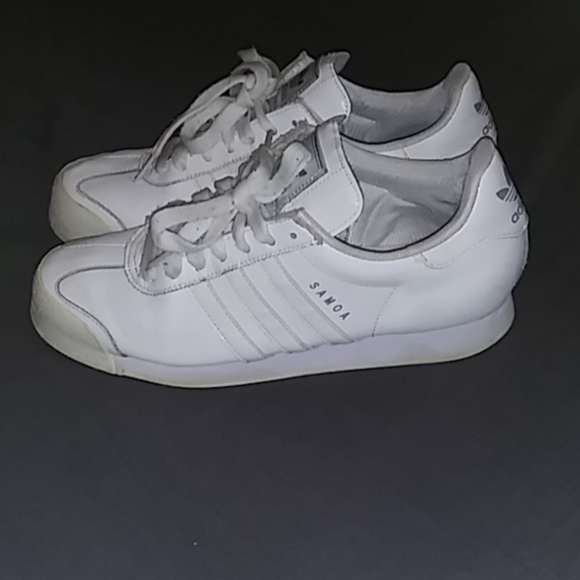 adidas Shoes - Adidas Samoa size 10 Women's White Sneakers